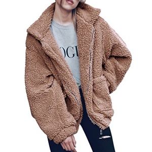 Tan Teddy Jacket